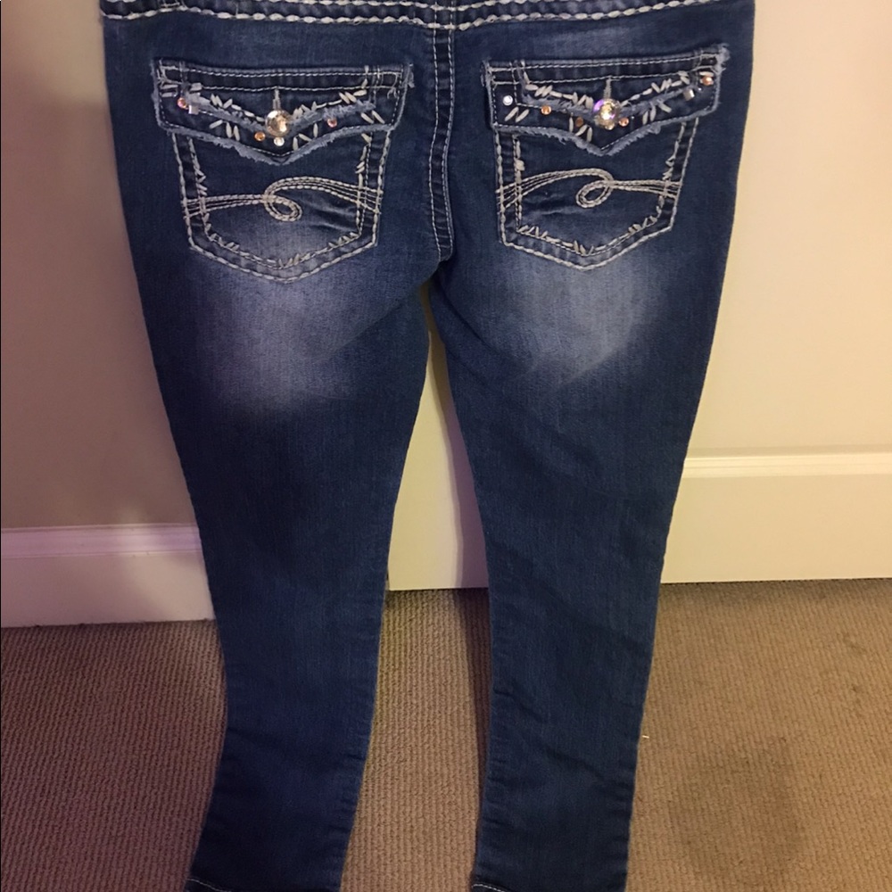 Justice premium jeans!!